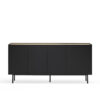 Arista - Aparador 4P/3C.interiores, Negro