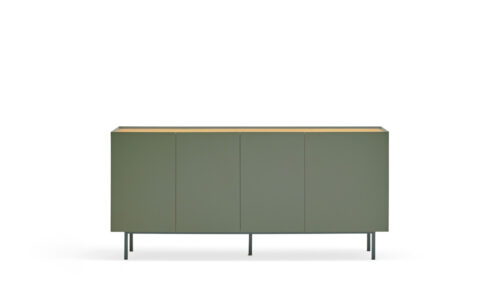 Arista - Aparador 4P/3C interiores, Verde