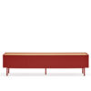 Arista - Mueble TV 2C/1P Burdeos