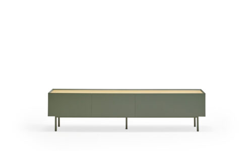 Arista - Mueble TV 2C/1P Verde