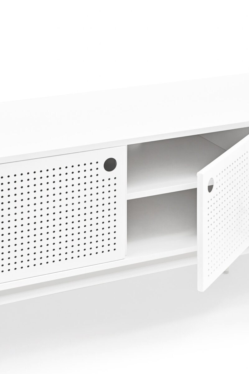 Punto - Mueble TV 2P4C Blanco - Imagen 7