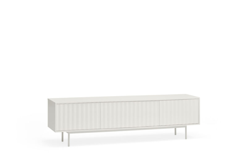 Sierra - Mueble T.V 3P Blanco - Imagen 2