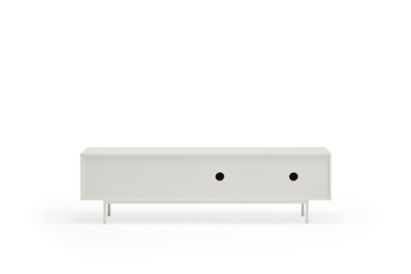 Sierra - Mueble TV 2P3C Blanco/Roble - Imagen 5