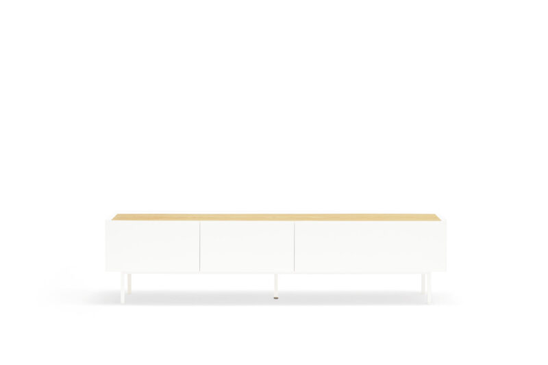 Arista - Mueble TV 2C/1P Blanco