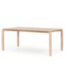 Atlas - Mesa Rectangular Fija de  180 x100 Natural