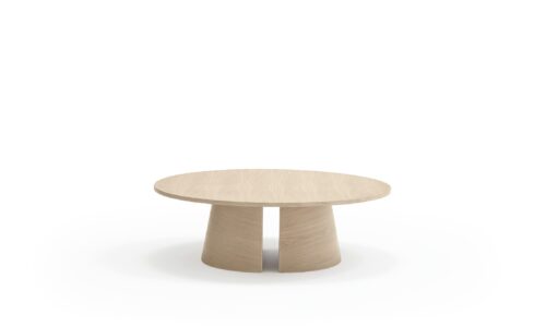 Cep - Mesa de Centro Redonda de 110 cm,  Natural