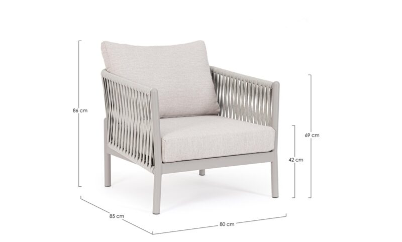 Florencia - Sillón de exterior Moon (Pack de 2 udds.) - Imagen 7