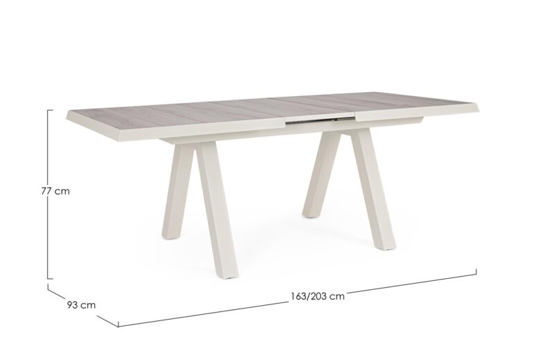 Krion - Mesa de exterior de 163 (Ext. 203) Pelican - Imagen 5