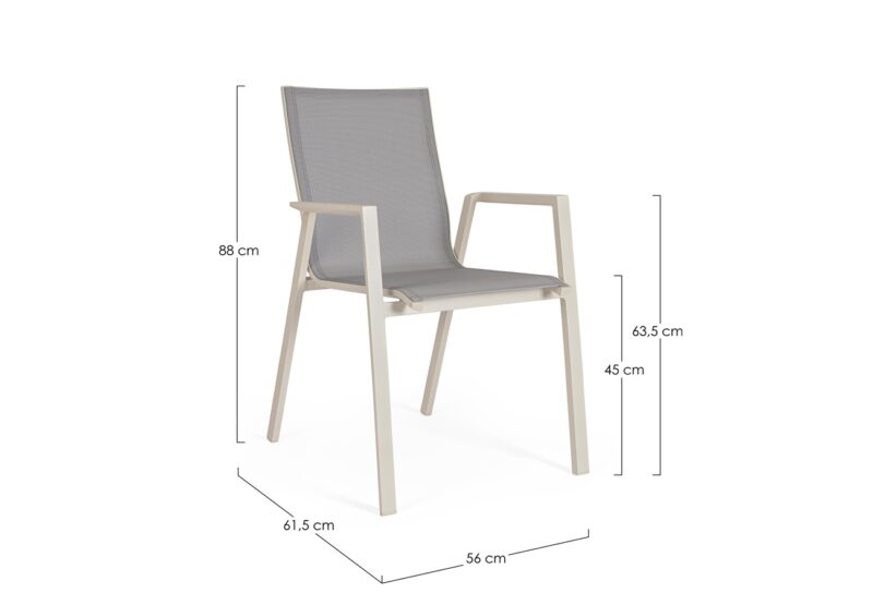 Krion - Silla de exterior Pelican - Apilables - Imagen 7