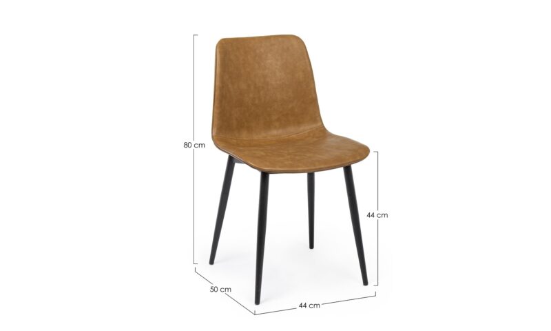Kyra - Silla Cuero Vintage - Imagen 5