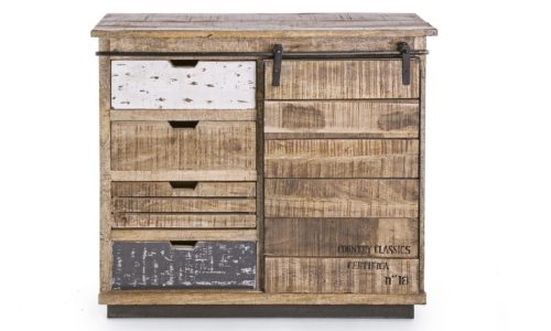 Tudor - Aparador de 90 cm 1P-4C