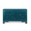 Jinan - Aparador de 133 cm 4P Azul