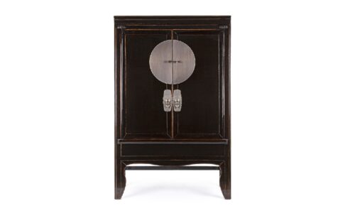 Jinan - Armario de 108 cm 2P Negro
