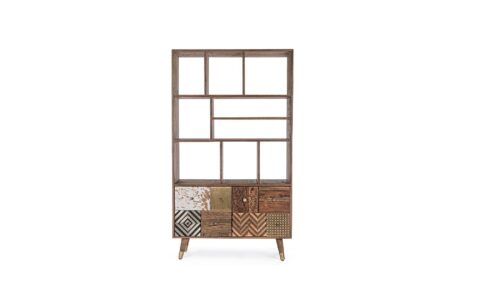 Dhaval- Estanteria de 100 cm 2P