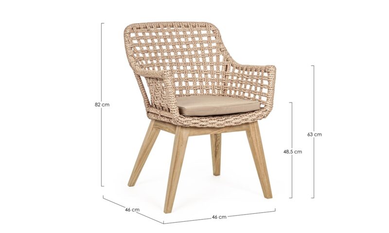 Madison - Silla Natural (Pack 2 uds) - Imagen 5