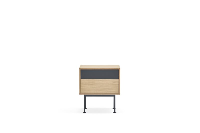 Yoko, Mesita 2C - Roble/Antracita