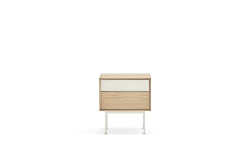 Yoko, Mesita 2C - Roble/Crema