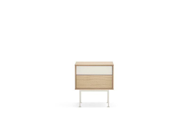 Yoko, Mesita 2C - Roble/Crema