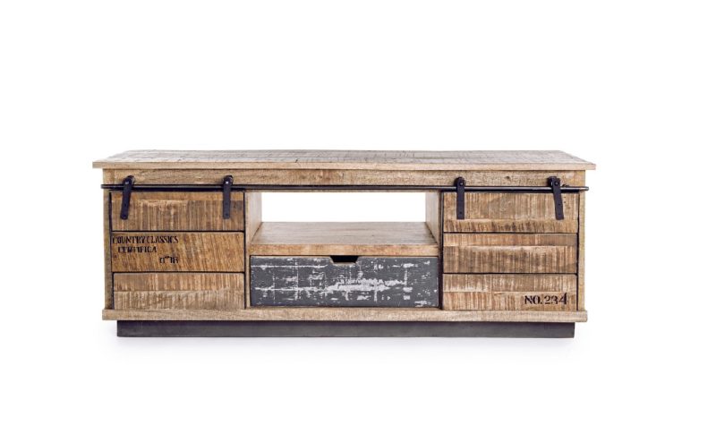 Tudor - Mueble TV de 130 cm 2P-1C