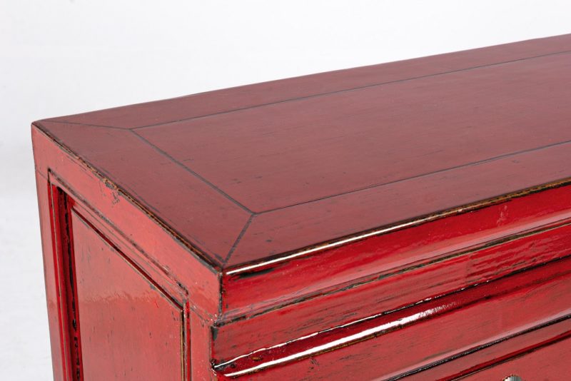 Jinan - Consola de 128 cm 3C Rojo - Imagen 3