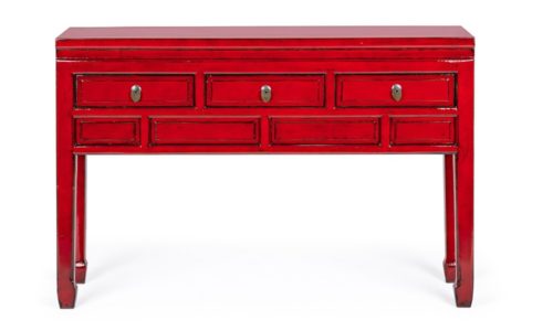 Jinan - Consola de 128 cm 3C Rojo