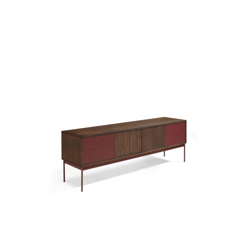 Mia, Mueble T.V de 160 cm 2P/4C - Imagen 2