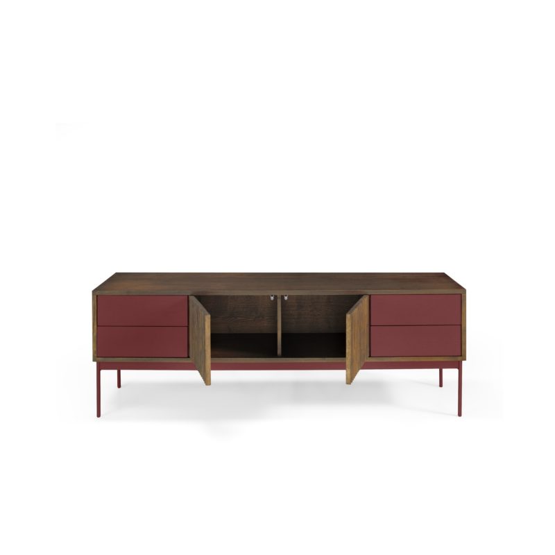 Mia, Mueble T.V de 160 cm 2P/4C - Imagen 3
