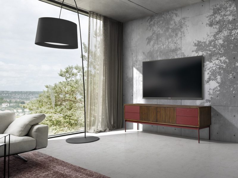 Mia, Mueble T.V de 160 cm 2P/4C - Imagen 4