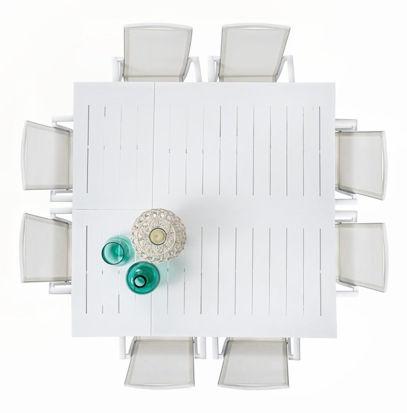 Konnor - Mesa de 160 Blanco Ext. a 160 - Imagen 10
