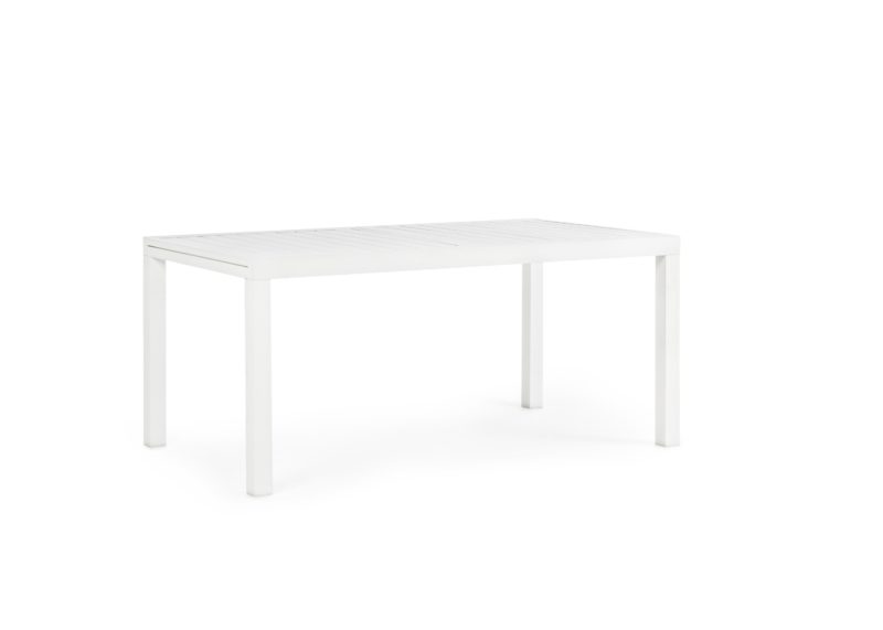 Hilde - Mesa de exterior de 160 Blanca Ext. a 240 cm - Imagen 2