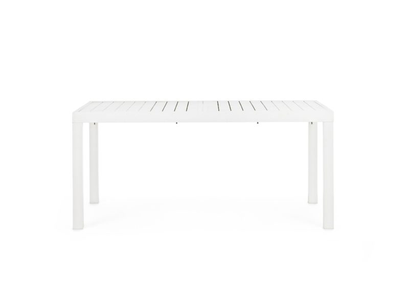 Hilde - Mesa de exterior de 160 Blanca Ext. a 240 cm - Imagen 3