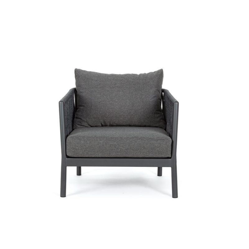 Florencia - Sillón de exterior Antracita (Pack de 2 udds.) - Imagen 3