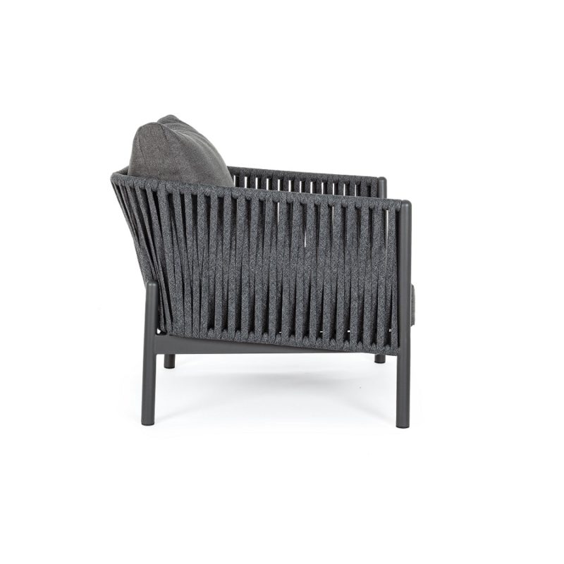 Florencia - Sillón de exterior Antracita (Pack de 2 udds.) - Imagen 4