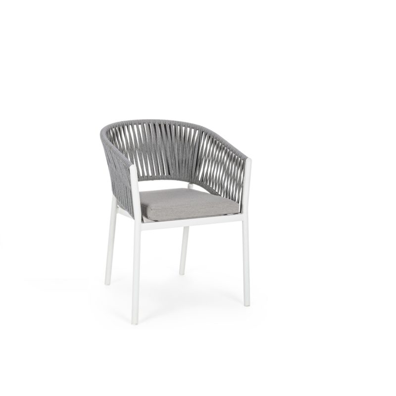 Florencia - Silla de exterior Blanca - Apilable