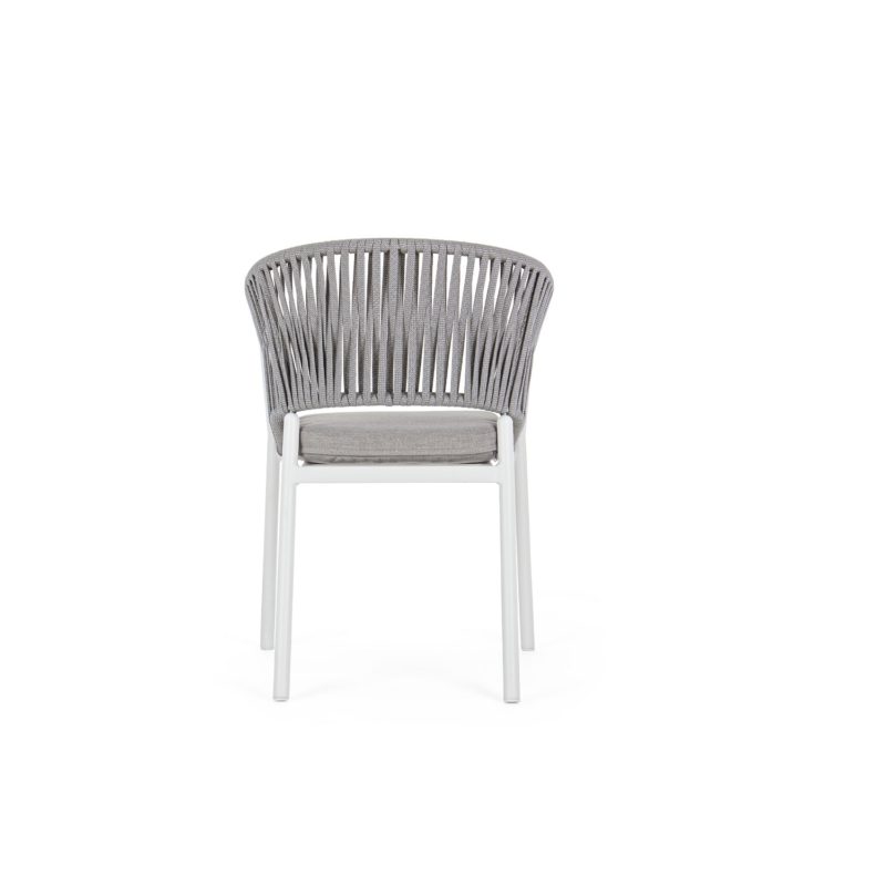 Florencia - Silla de exterior Blanca - Apilable - Imagen 4