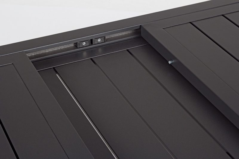 Hilde - Mesa de exterior de 140 Antracita Ext. a 210 cm - Imagen 8