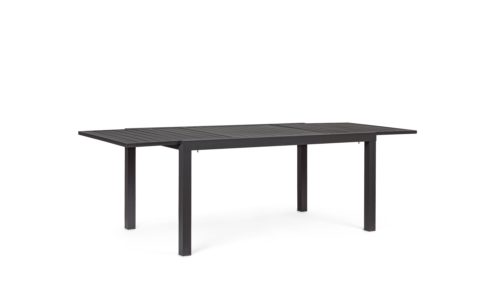 Hilde - Mesa de exterior de 160 Antracita Ext. a 240 cm