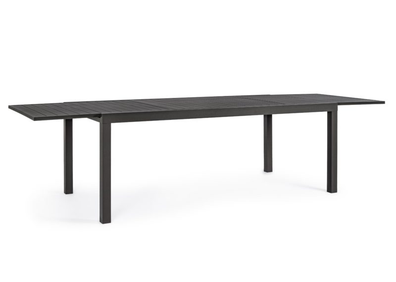 Hilde - Mesa de exterior de 200 Antracita Ext. a 300 cm