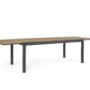 Elias - Mesa de exterior de 200 cm Antracita Ext. a 300 cm