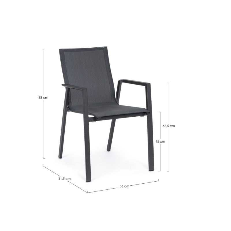 Krion - Silla Antracita - Imagen 6