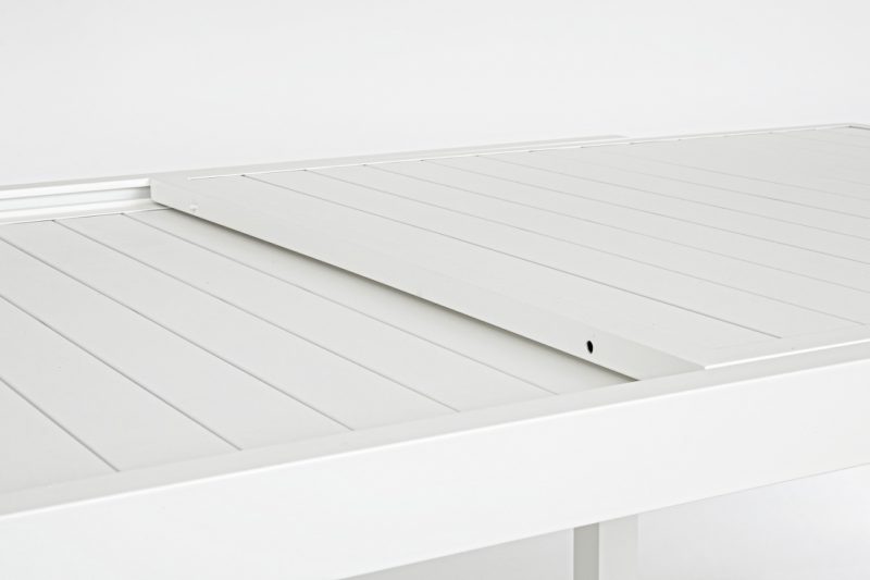 Hilde - Mesa de exterior de 200 Blanca Ext. a 300 cm - Imagen 8