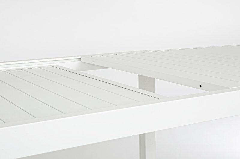 Hilde - Mesa de exterior de 200 Blanca Ext. a 300 cm - Imagen 7