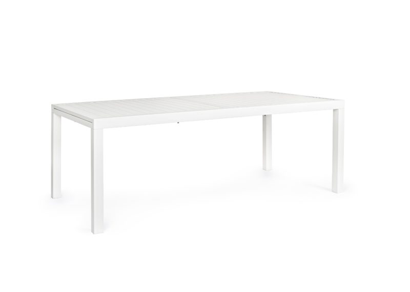Hilde - Mesa de exterior de 200 Blanca Ext. a 300 cm - Imagen 2