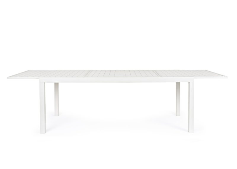 Hilde - Mesa de exterior de 200 Blanca Ext. a 300 cm - Imagen 4