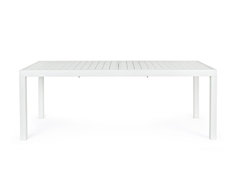 Hilde - Mesa de exterior de 200 Blanca Ext. a 300 cm - Imagen 3