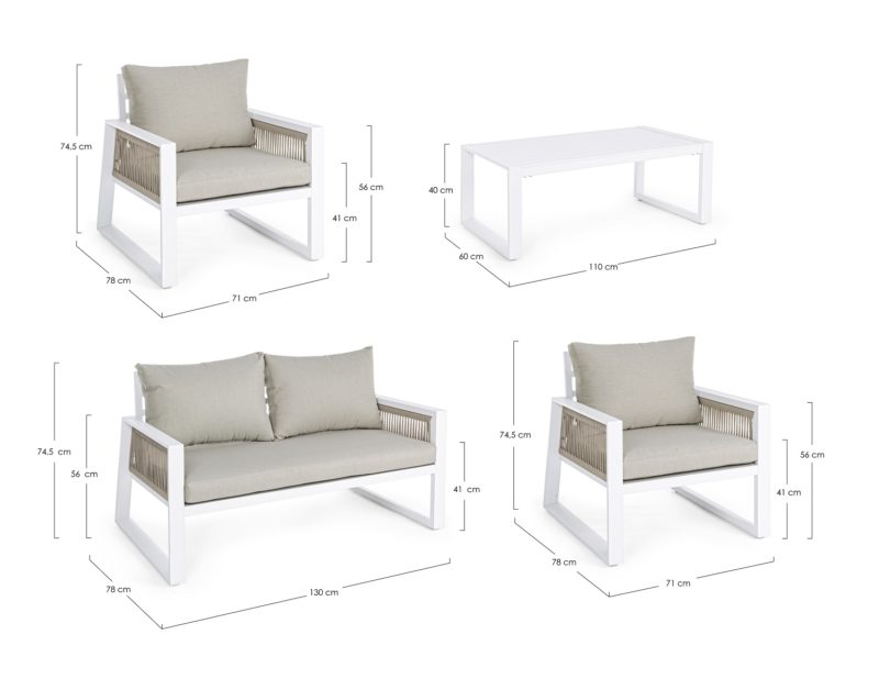 Captiva - Conjunto de exterior Blanco - Imagen 5