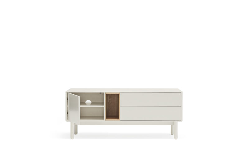 Corvo - Mueble TV 1P2C1H 140 CM Crema - Imagen 4
