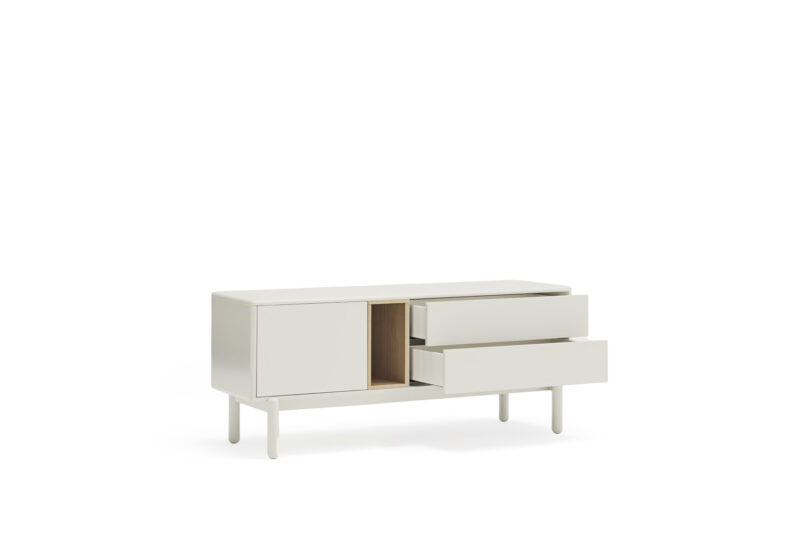 Corvo - Mueble TV 1P2C1H 140 CM Crema - Imagen 3