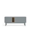 Corvo - Mueble TV 1P2C1H 140 CM Gris Perla