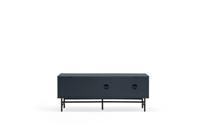 Punto - Mueble TV de 140 cm 2P2C Azul/Negro - Imagen 5